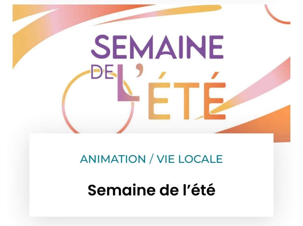 semaine été l hermitage