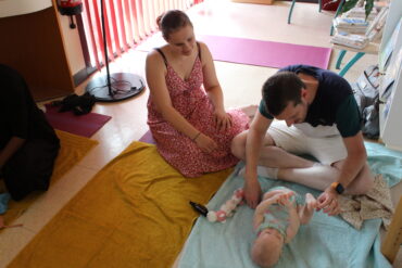 Atelier massage parent-enfant, 3 à 6 ans