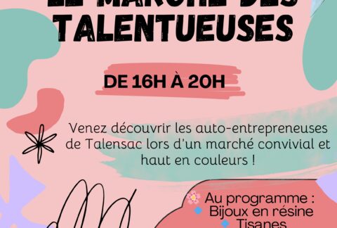 "Marché des Talentueuses Talensac mai 2026 – massage bien-être Ille-et-Vilaine"