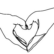Les mains sur le coeur